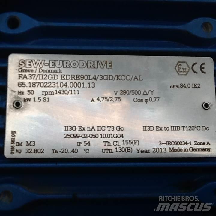  1,5 kW SEW E-Motor Motory