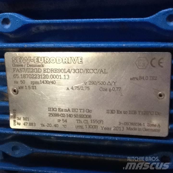  1,5 kW SEW E-Motor Motory