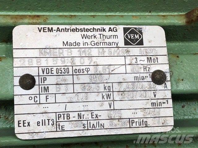  1,9 kW VEM E-Motor Motory