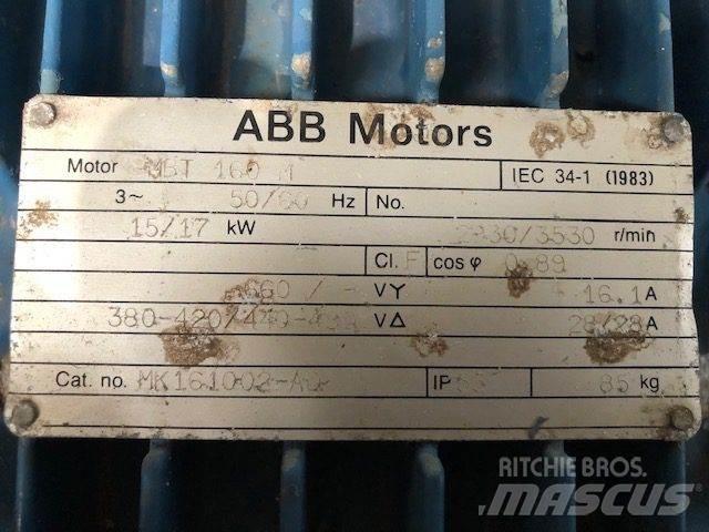  17 kW ABB MBT 160 E-Motor Motory