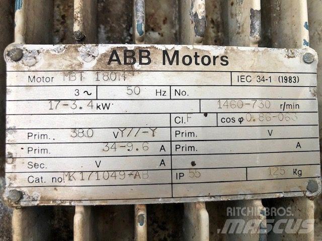 17 kW ABB MBT180M El-Motor Motory