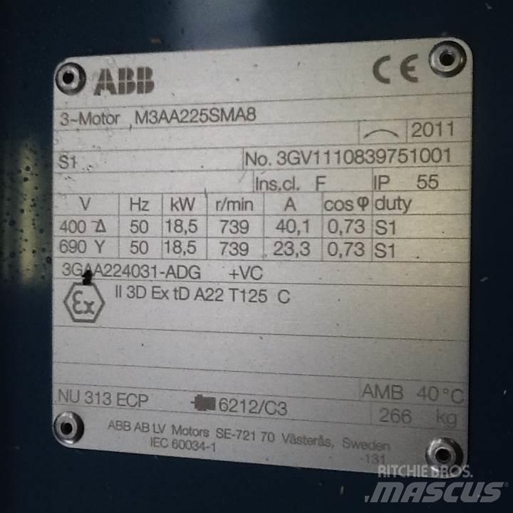  18,5 kW ABB E-Motor Motory