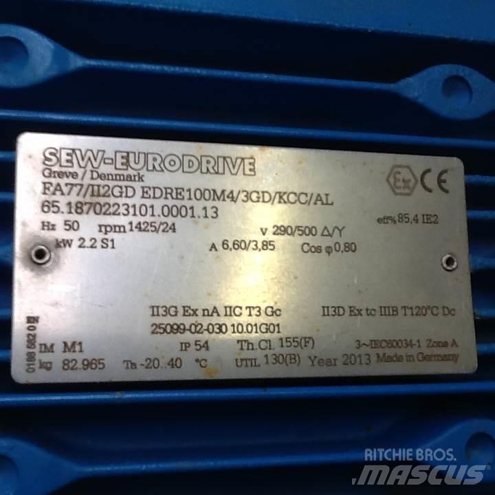  2,2 kW SEW E-Motor Motory