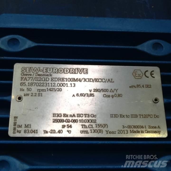  2,2 kW SEW E-Motor Motory