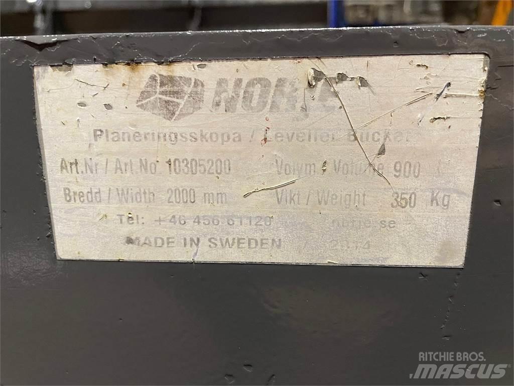  2000 mm Læsseskovl Lopaty