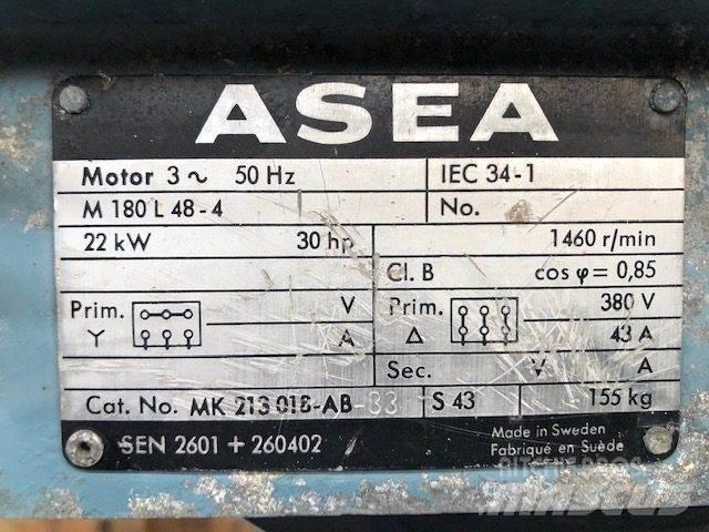  22 kW Asea M180 L48-4 Motory