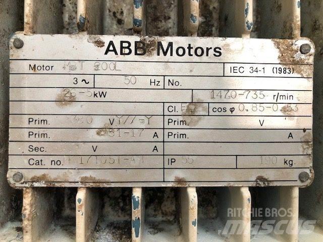  26 kW ABB MBT 200L E-Motor Motory