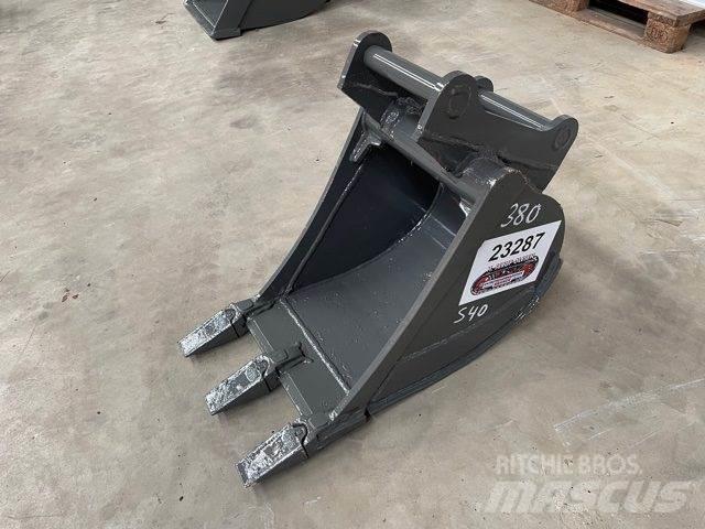  380 mm Graveskovl Lopaty