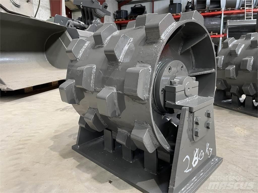  450 mm kompaktorhjul Pneumatikové valce