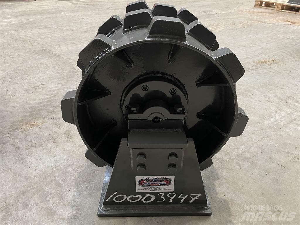  450 mm kompaktorhjul Pneumatikové valce