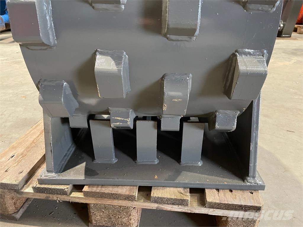  470 mm Kompaktorhjul Pneumatikové valce