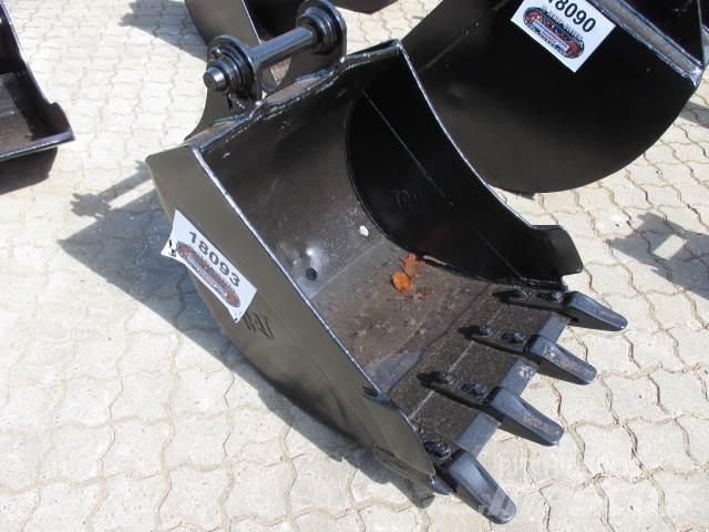  550 mm Graveskovl Lopaty