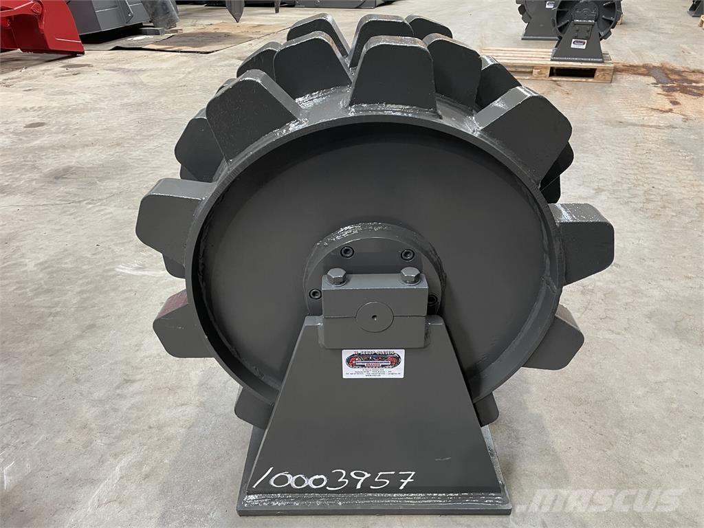  570 mm kompaktorhjul Pneumatikové valce