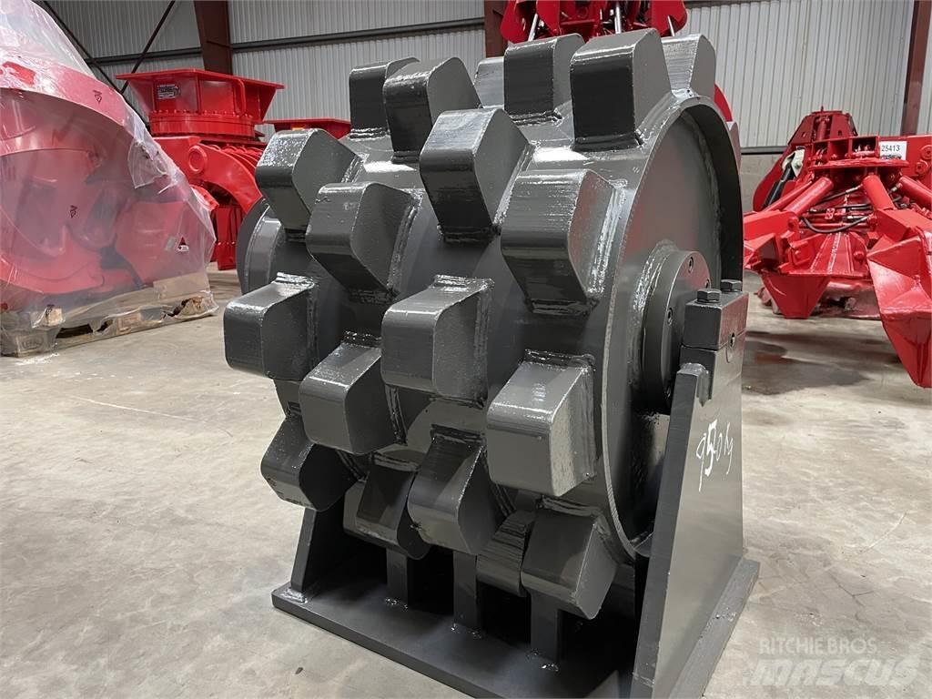  570 mm kompaktorhjul Pneumatikové valce