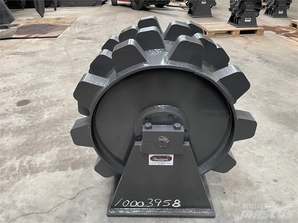  570 mm kompaktorhjul Pneumatikové valce