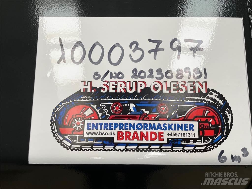  6 kbm Højtipskovl Lopaty