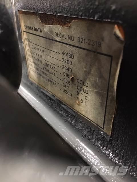 CASE Model 401BD motor Motory