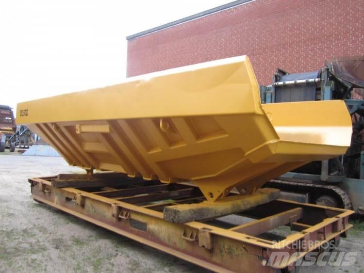CAT D350D dumperkasse, brugt Stavebné sklápače