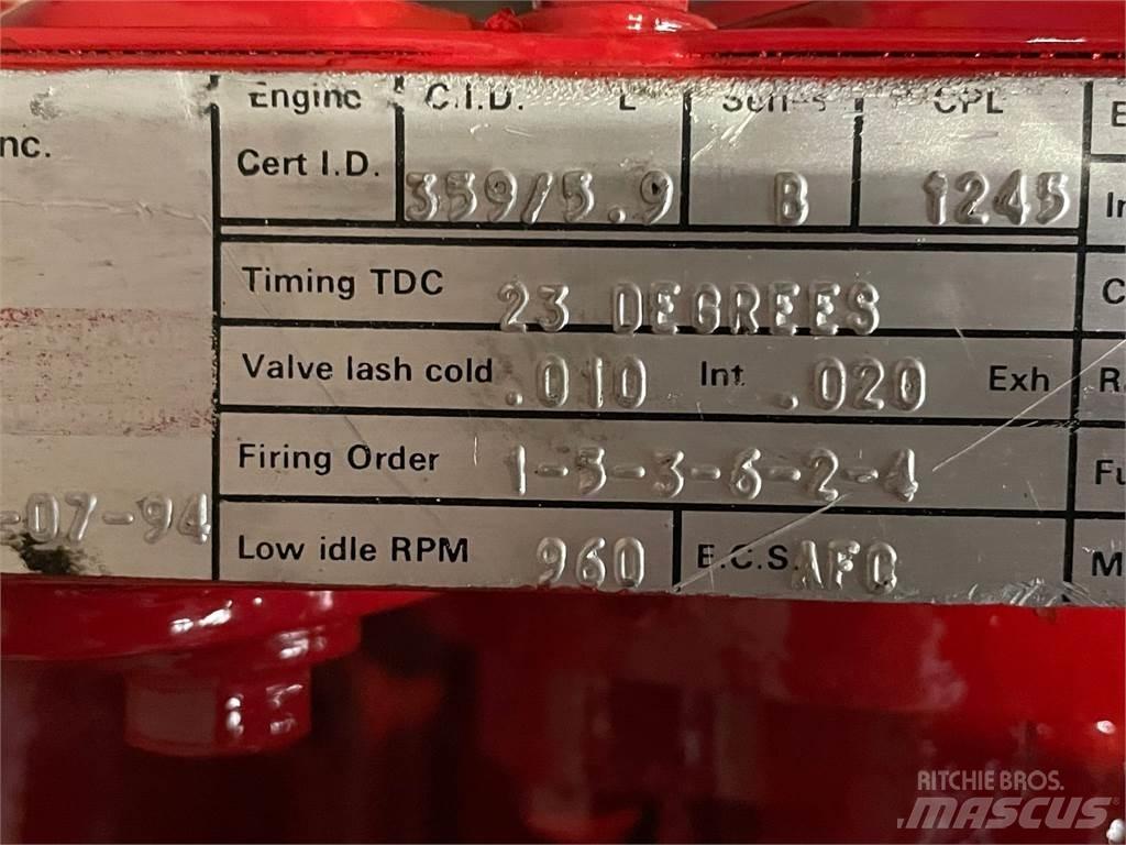 Cummins 6BT5,9-C motor Motory