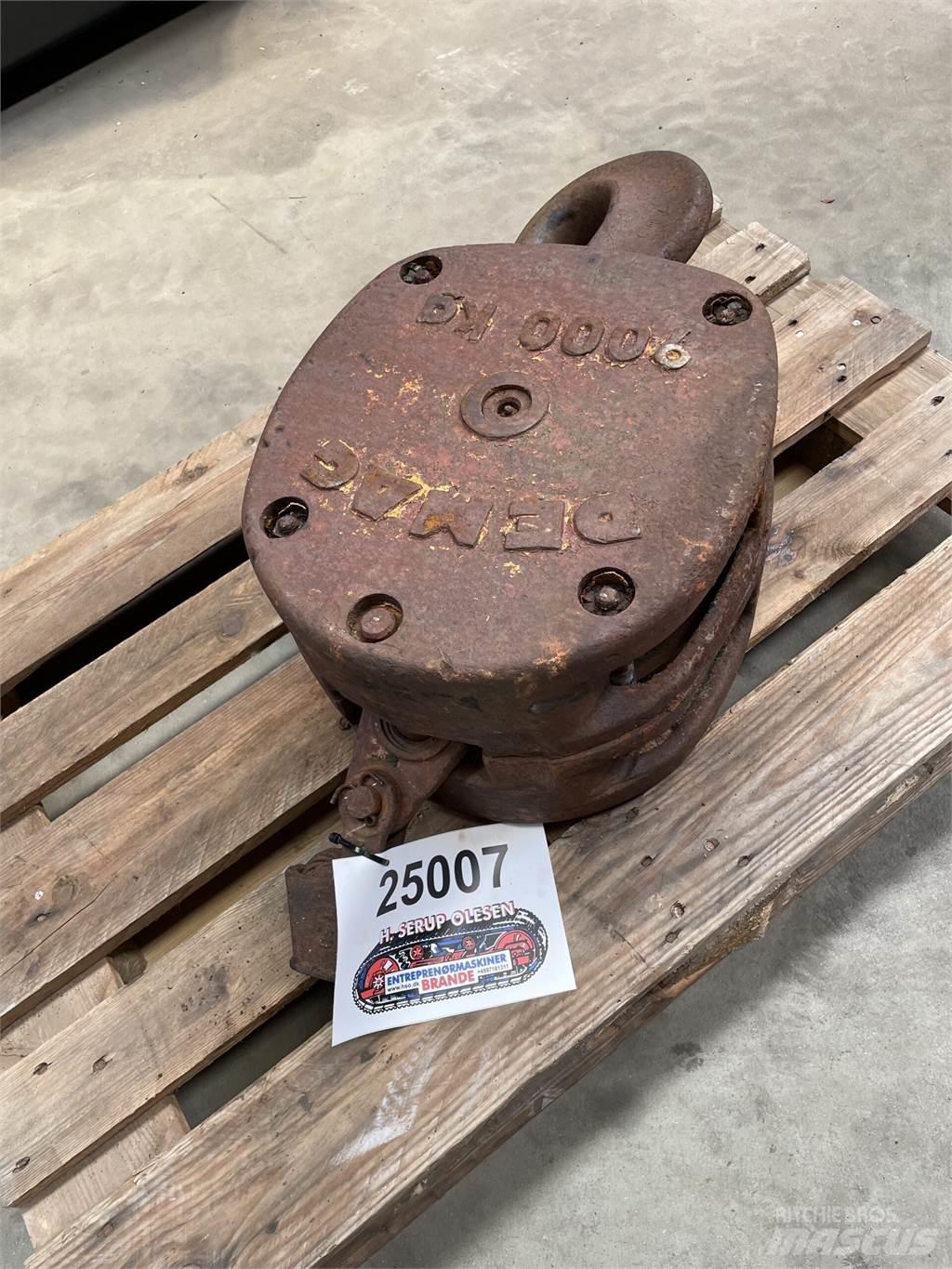 Demag løfteblok - 9000 kg Diely a zariadenia žeriavov