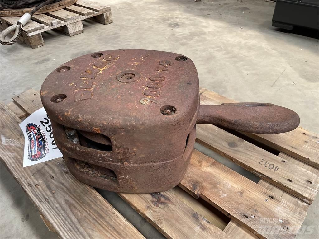 Demag løfteblok - 9000 kg Diely a zariadenia žeriavov