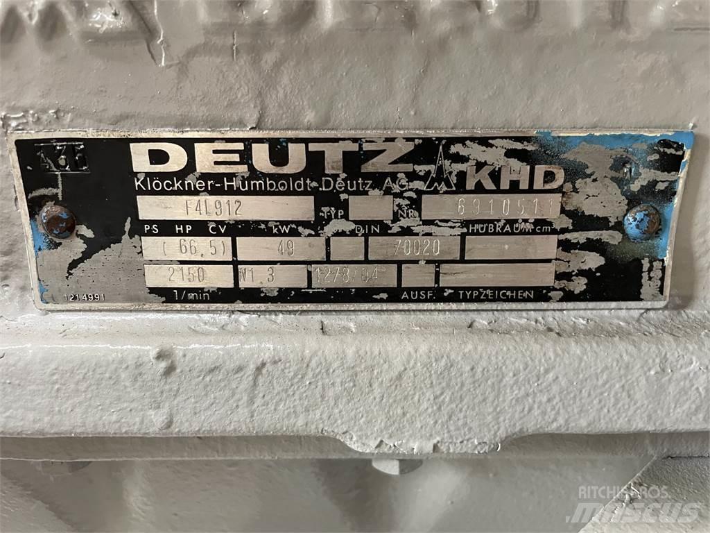 Deutz F4L 912 motor Motory