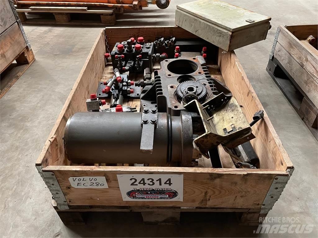  Div. dele ex. Volvo EC280 Hydraulika