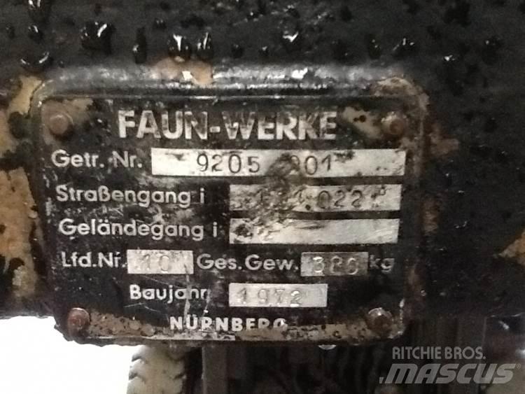Faun gear til twin motor Prevodovky