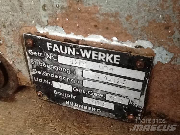 Faun gear til twin motor Prevodovky