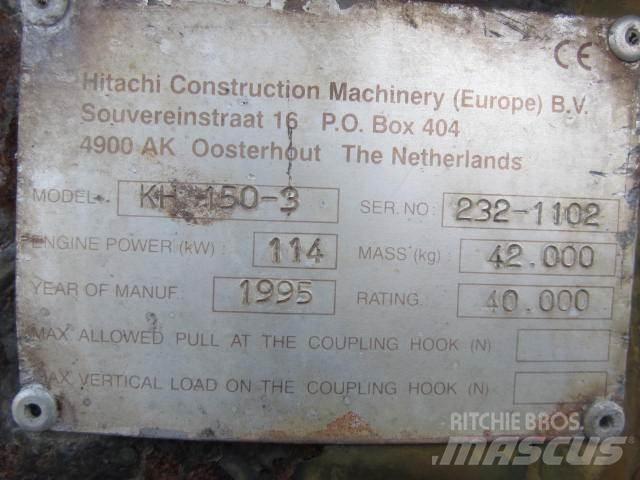 Hitachi KH150-3 til ophug Pásové rýpadlá