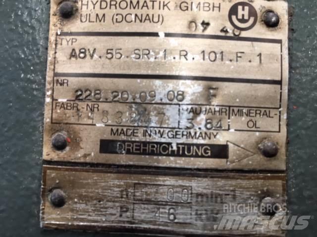  Hydr. pumpe ex. O&K RH5 Hydraulika