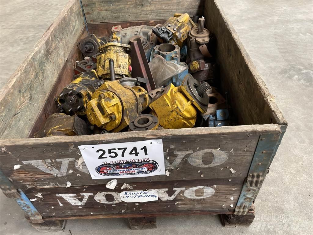  Hydr. pumper - 1 parti Vodné čerpadlá
