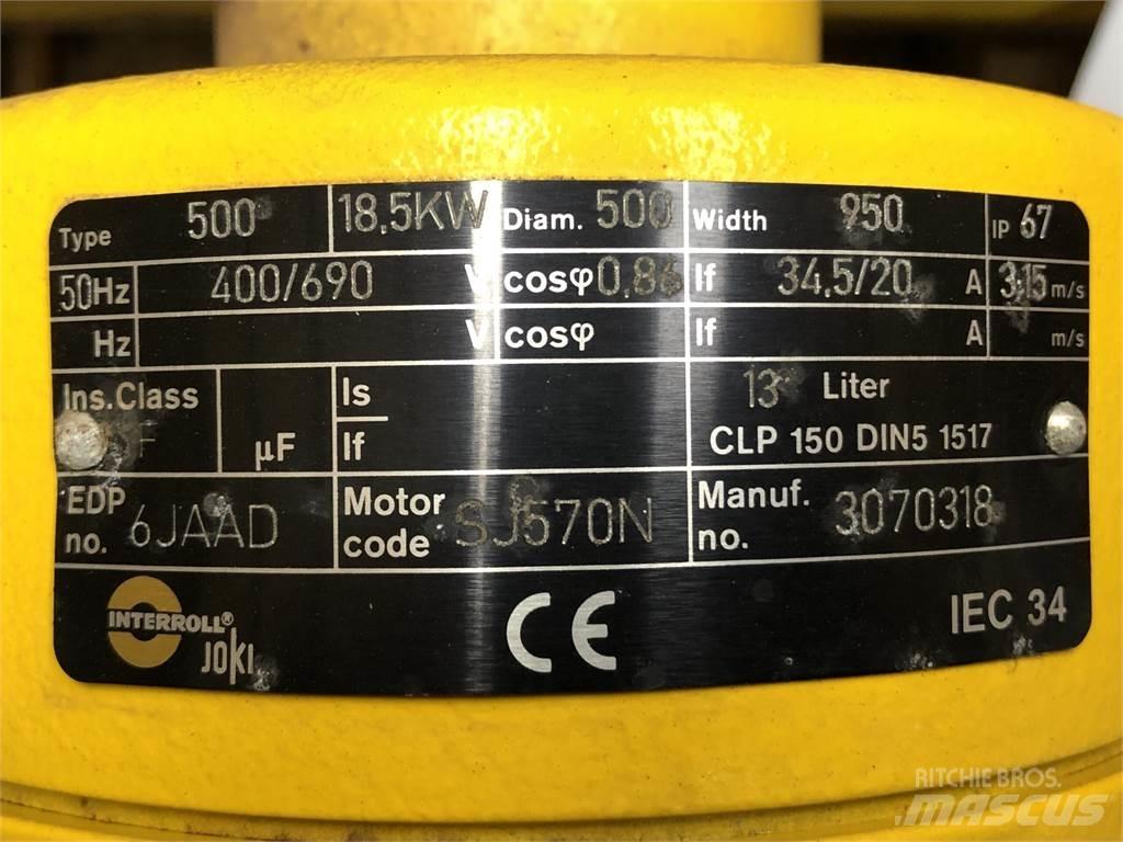 Joki Tromlemotor Type 500 Dopravníky