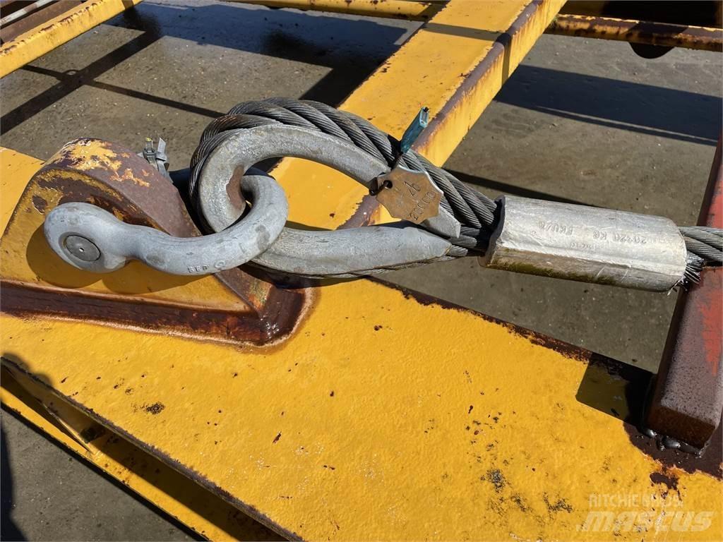  Løfteåg 42 ton Diely a zariadenia žeriavov
