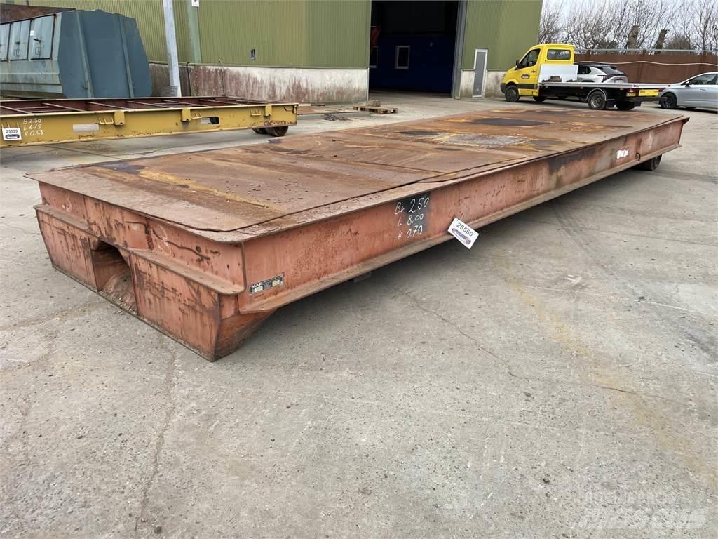 Mafi trailer 20ft - 25 ton Podvalníkové návesy