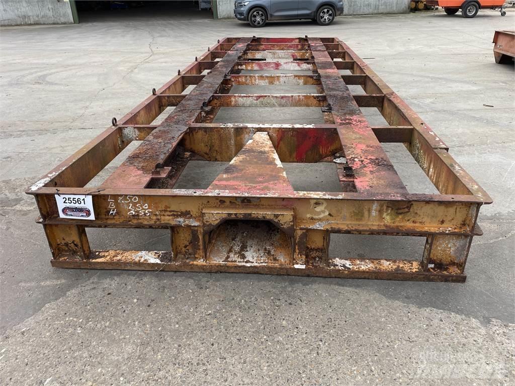 Mafi trailer 20ft - 25 ton Podvalníkové návesy