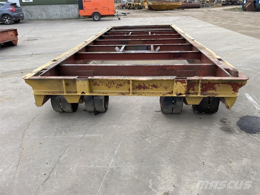  Maft trailer 20ft - 25 ton Podvalníkové návesy