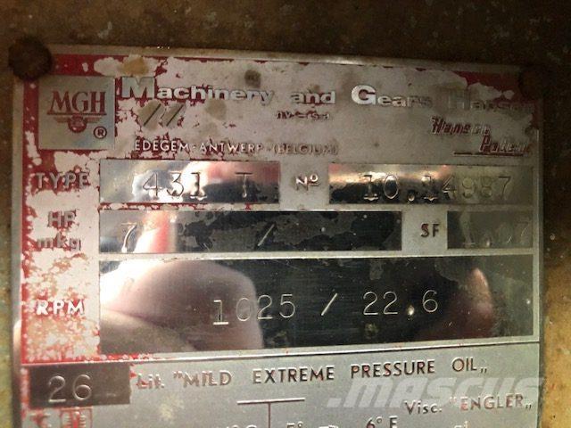  MGH gear Type 431T Prevodovky