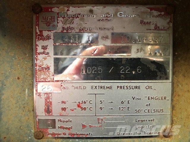  MGH gear Type 431T Prevodovky