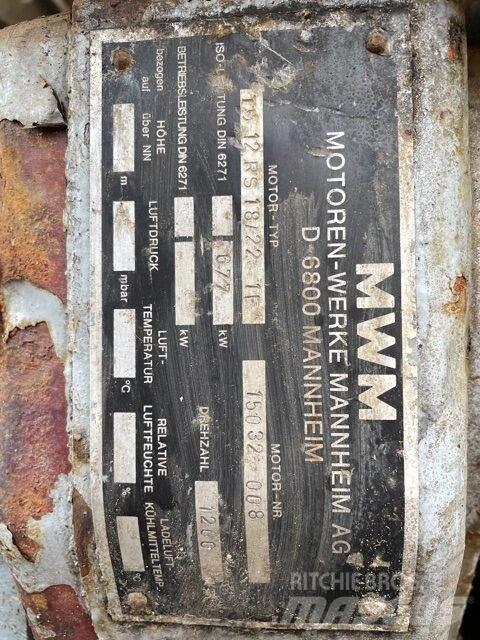 MWM TB12RS 18/22-1E motor Motory