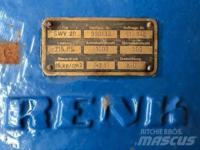 Renk Type SWV20 Prevodovky