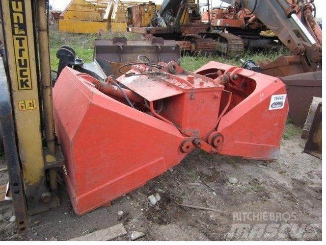 Sandgrab el/hydr. - 1 kbm Drapáky
