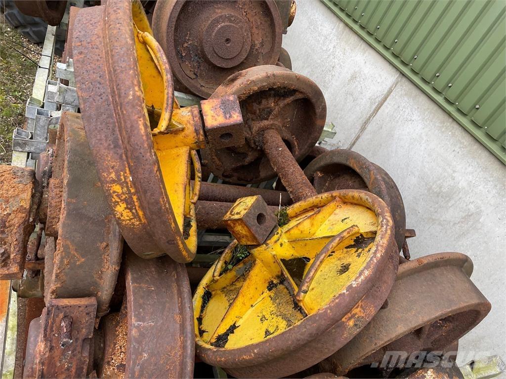  Skinnehjul ø450 mm + flange Pneumatiky, kolesá a ráfiky