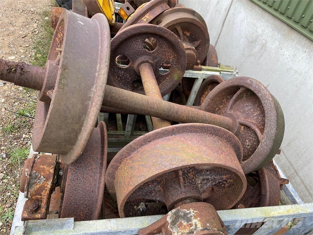  Skinnehjul ø450 mm + flange Pneumatiky, kolesá a ráfiky
