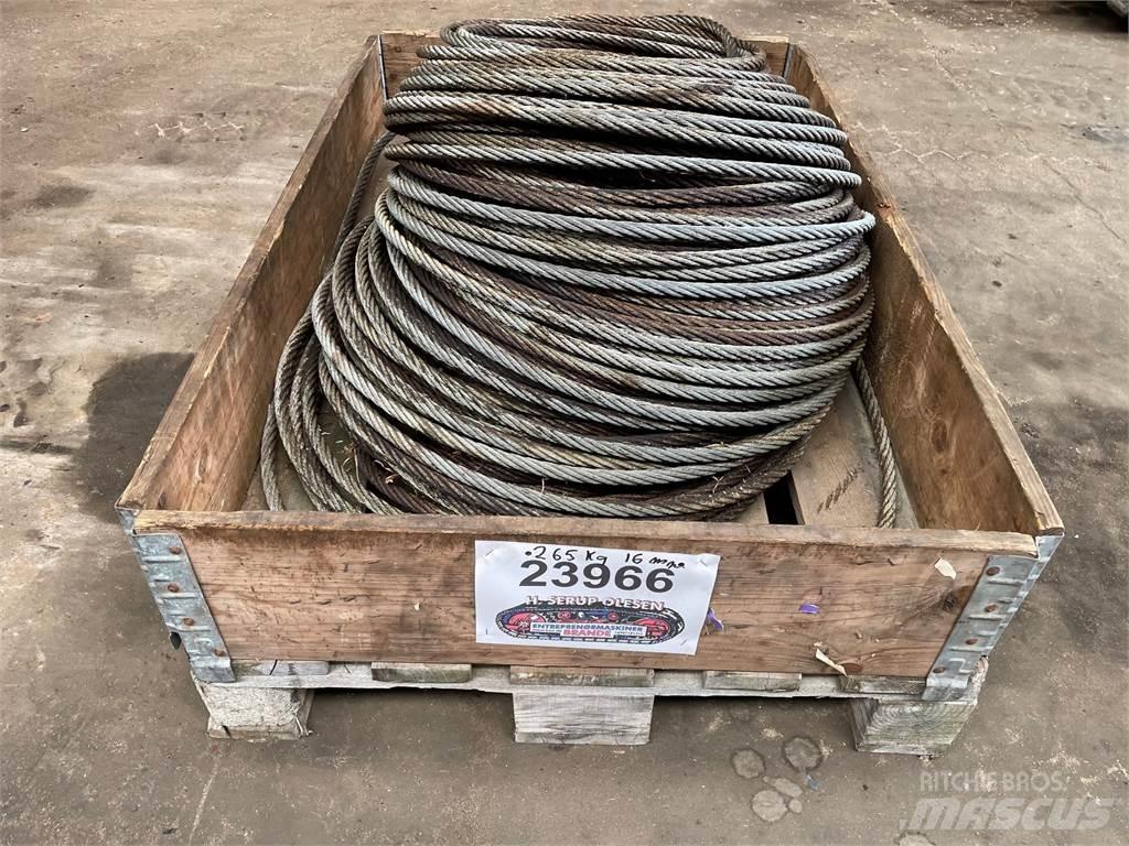  Stålwire Ø16 mm Diely a zariadenia žeriavov