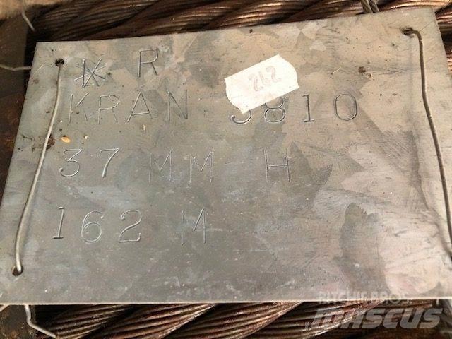  Stålwire Ø37 mm Diely a zariadenia žeriavov