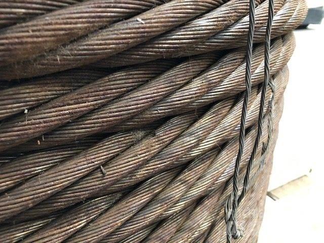 Stålwire Ø37 mm Diely a zariadenia žeriavov