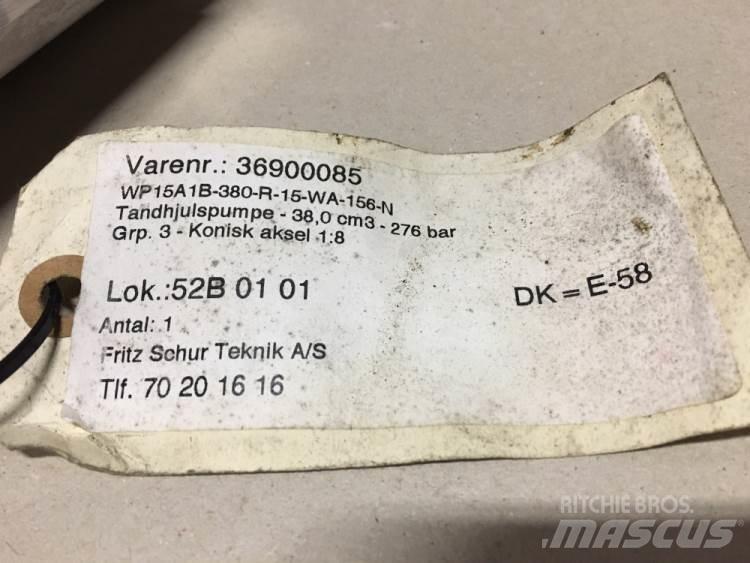  Tandhjulspumpe, Haldex Hydraulika