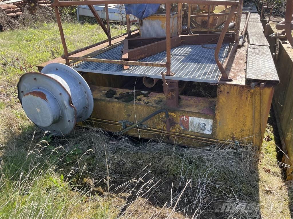  Teka Ponton - 3 stk. Pracovné lode, bárky a pontóny