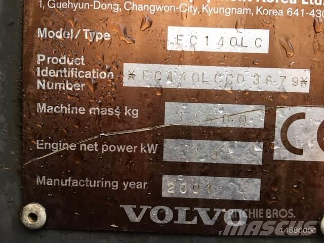 Volvo EC140LC Pásové rýpadlá